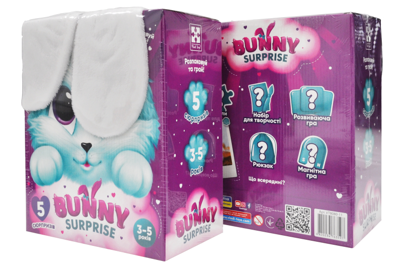 Настільна гра VT8080-11"Bunny surprise" Mini VladiToys - Зображення 3