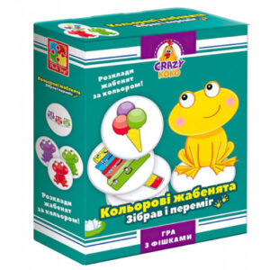 Настільна гра "Crazy Koko. Кольорові жабенята" VT8025-06 VladiToys