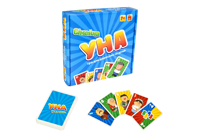 Настільна гра 30527 "УНА Сімейна" 2в1 STRATEG - Зображення 2