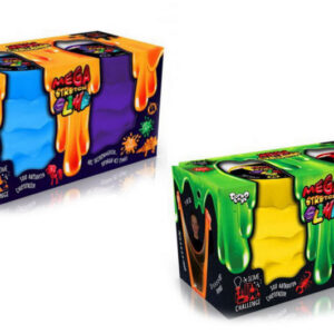 Слайм SLM-11-01U,02U "Mega Stretch Slime" в коробці 2 шт. DANKO