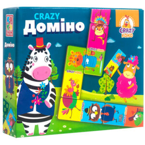 Настільна гра "Crazy Koko. Доміно" VT8055-10 VladiToys