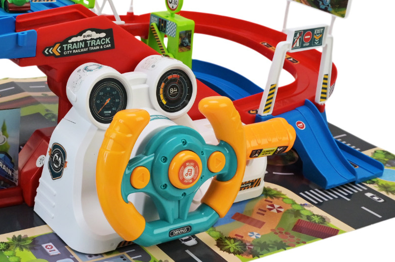 Паркінг T922A на батарейках, зі звуком, в коробці р.29,5x27x12,3 см YG Toys - Зображення 2