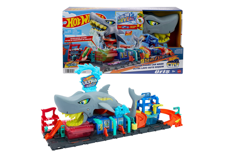 Ігровий набір HTN82 "Автомийка: Суперакула" Hot Wheels