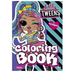 Розмальовка зі стікерами Tweens Emma Emo LCB8 IDEYKA