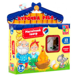 Настільна гра "Магнітний театр. Курочка Ряба" VT3206-31 VladiToys