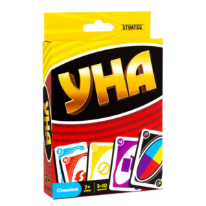 Настільна гра Strateg УНА classic карткова українською мовою (30447) STRATEG