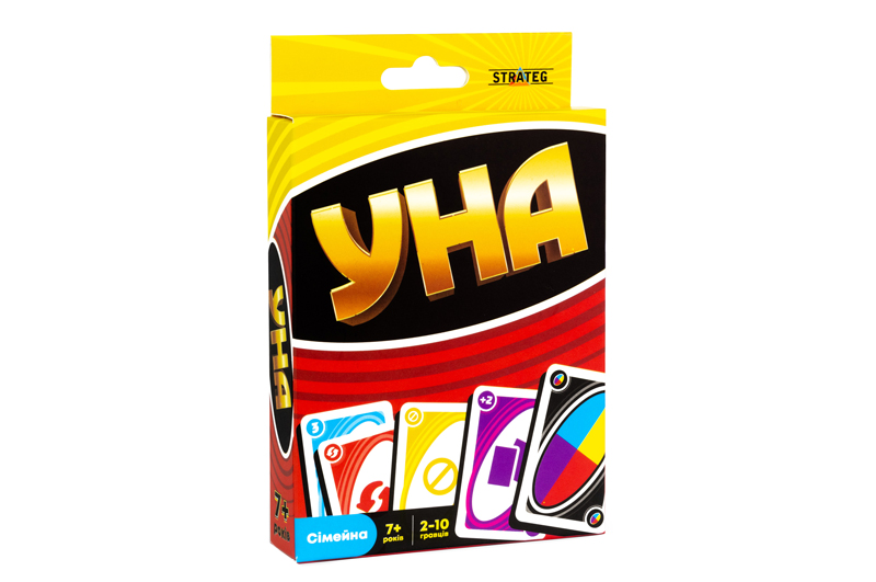 Настільна гра Strateg УНА classic карткова українською мовою (30447) STRATEG