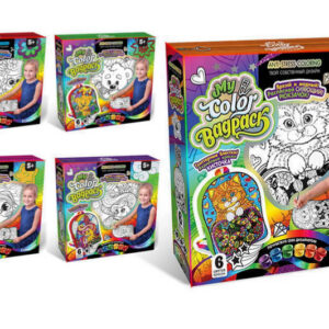 Набір для творчості CВР-01-01,02,03,04,05 "My Color BagPack" рюкзачок-розмальовка DANKO