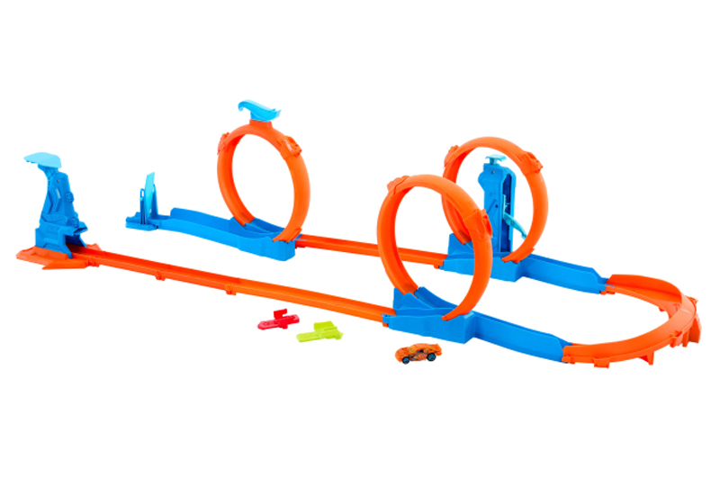 Трек JDW39 "Потрійна петля" серії "Track Creator" HOT WHEELS KID - Зображення 3
