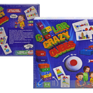 Настільна гра CCC-02-01U "Color Crazy Cubes" DANKO