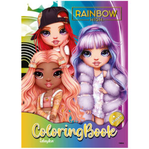Розмальовка зі стікерами LCB30 The creative Rainbow 2 IDEYKA