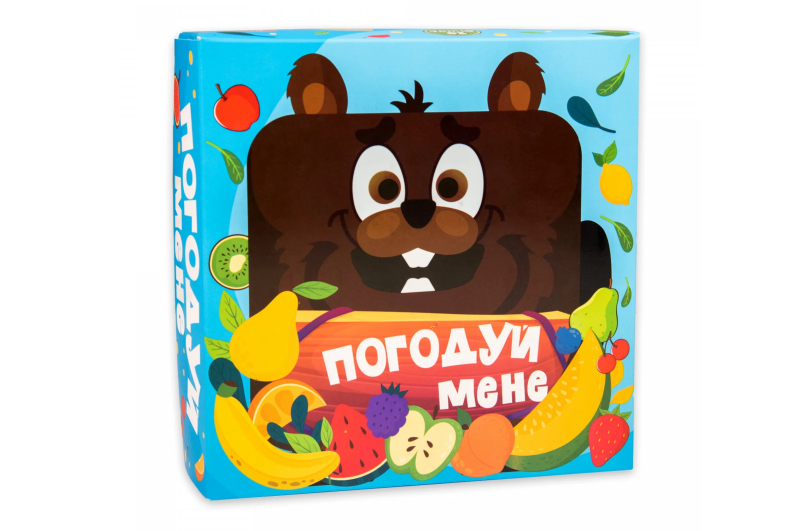 Настільна гра "Погодуй мене - бобер" 30378 STRATEG