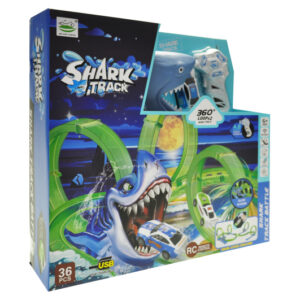 Трек з запуском "Shark Track" на акумуляторі, в коробці 6688-622