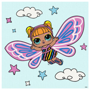 Набір для розпису по номерах 40x40 см "L.O.L. Fairies Flutterstar" Ideyka