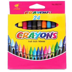Крейда воскова Crayons, 8496-24B набір 24 кольори 0,9*80 мм,без етикетки
