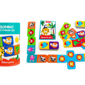 Настільна гра "Fisher Price. Доміно" в тубусі VT2910-03 VladiToys