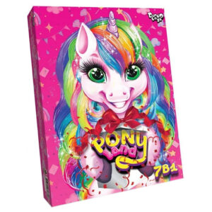 Набір для творчості PL-01-01U "Pony Land 7в1" DANKO