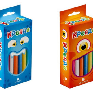 Крейда Маленька кругла - 8 штук різнокольорова Strateg