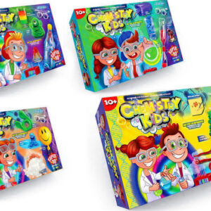 Набір для дослідів CHK-01-01U,02U,03U,04U "CHEMISTRY KIDS" великий DANKO