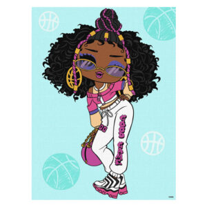 Набір для розпису по номерах 30x40 см KHO6285 "L.O.L. Tweens Hoops Cutie" Ideyka
