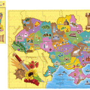 Магніти "Пазл Мапа України" 1175 ARTOS