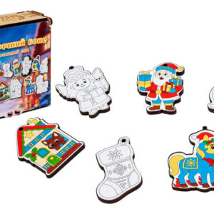 Новорічний бокс Puz-01236 "Розмалюй сам" PuzzleOk