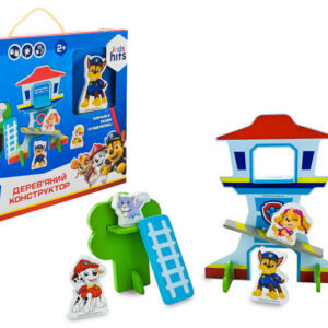 Конструктор дерев'яний KH20/042 Paw Patrol, в коробці р.34x25,5x3,3 см KidsHits