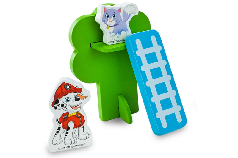 Конструктор дерев'яний KH20/042 Paw Patrol, в коробці р.34x25,5x3,3 см KidsHits - Зображення 2