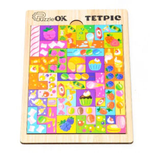 Тетріс Puz-22923 "Солодощі", дерев'яний PuzzleOk