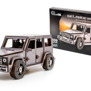 Конструктор Puz-26914 "Gelandewagen" дерев'яний, 109 дет., р.33х16 см PuzzleOK