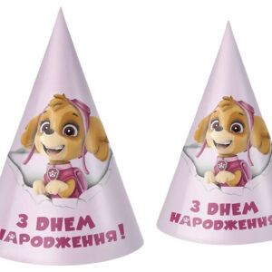 Ковпачок паперовий 18388 "Собачка" кольоровий 10шт