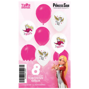 Набір з 8 повітряних кульок 21543 "Tara Duncan" ТМ "Твоя Забава"