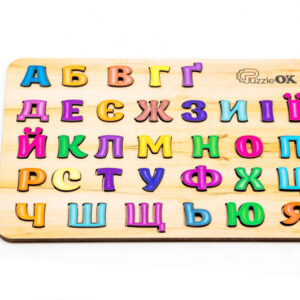 Cортер  Арт-11229 "Абетка" дерев'яний PuzzleOK