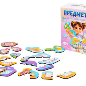 Пазл магнітний Puz-22931 "Предмети", дерев'яний PuzzleOk