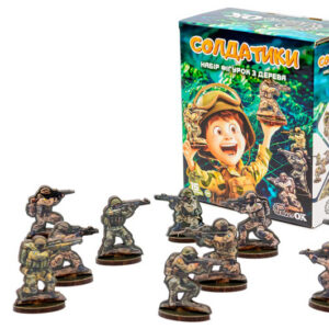 Фігурки "Солдатики" з дерева Puz-22933 PuzzleOk