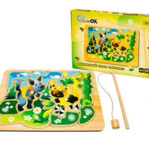 Пазл-сортер Puz-14471"Бичок" магнітний, в коробці р. 31.5x22x4.5 см PuzzleOk