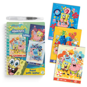 Набір водних розмальовок 200642 "Малюй водою: SpongeBob" DoDo