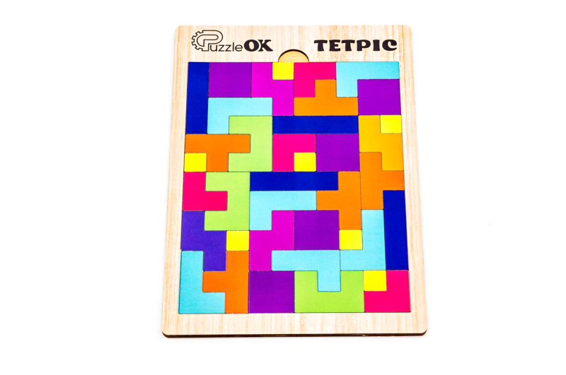 Головоломка дерев'яна Арт-70063 "Тетріс" PuzzleOk - Зображення 3