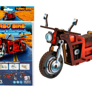 Конструктор дерев'яний Puz-00961"Turbo Bike" в кульку PuzzleOK