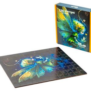 Пазл "Фея" дерев'яний, 130 елем. Розмір пазла 295x295 мм PuzzleOK