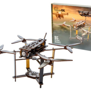 Конструктор Puz-00923 FPV "Дрон"дерев'яний, PuzzleOk