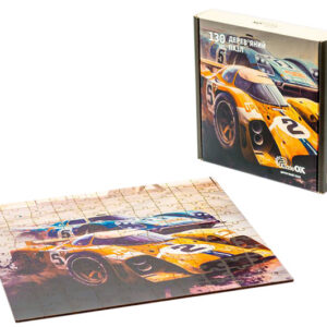 Пазл "Машинки" дерев'яний, 130 елем. Розмір пазла 295x295 мм PuzzleOK