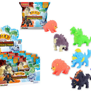 Стретч-іграшка у вигляді тварини 162/CN23 серії "LEGEND OF ANIMALS МАКСІ" – ХРАНИТЕЛІ СТИХІЙ (у диспл.)