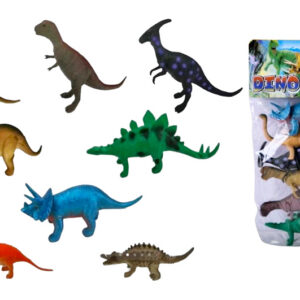 Набір динозаврів KL704 в кульку 8шт. р.32x4x19 см YG Toys
