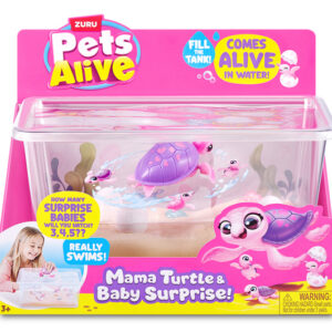 Інтерактивний ігровий набір 9560 PETS ALIVE серії "Mama & Baby Surprise" S1 – МАМА ЧЕРЕПАХА З СЮРПРИЗОМ