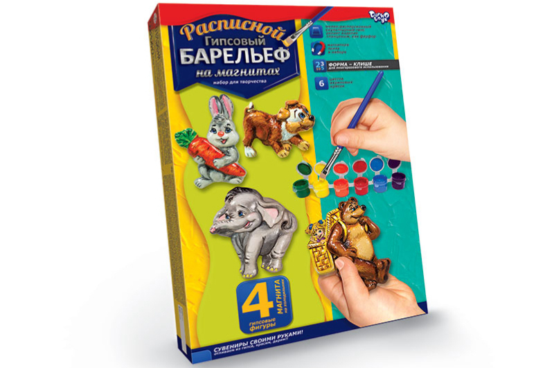 Набір для творчості "Барельєф" малий РГБ-02-01,02,03...12 DANKO - Зображення 2