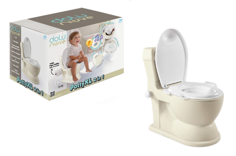 Горщик дитячий 7562 бежевий XL DOLU