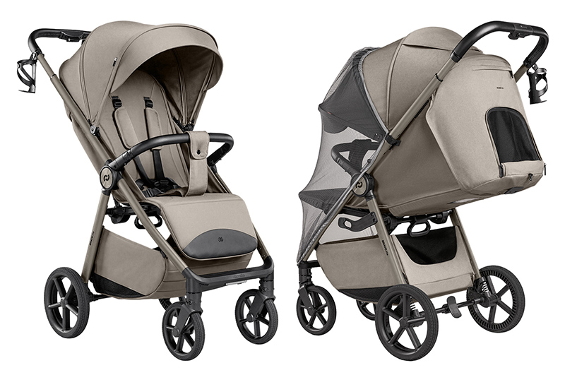 Прогулянкова коляска Bravo Lite CRL-5529 Oak Beige CARRELLO