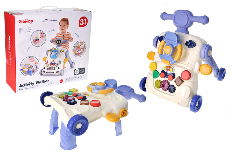 Каталка ігровий центр 6043 на батарейках, в коробці р.39x35x14 см YG Toys