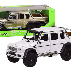 Машина металева 24061W "WELLY"1:24 MERCEDES-BENZ G63 AMG 6X6, 2 кольори, в коробці 26.5*11.5*10 см